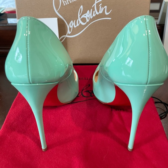 Never Used- Christian Louboutin So Kate Mint 120mm - Picture 9 of 15